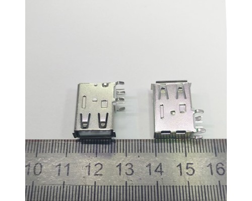 Разъем USB на плату USBA-1U вертикальный
