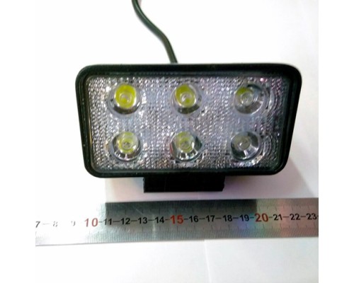 Дневные ходовые огни DRL N17 18W  6led (1шт) 3х2 led