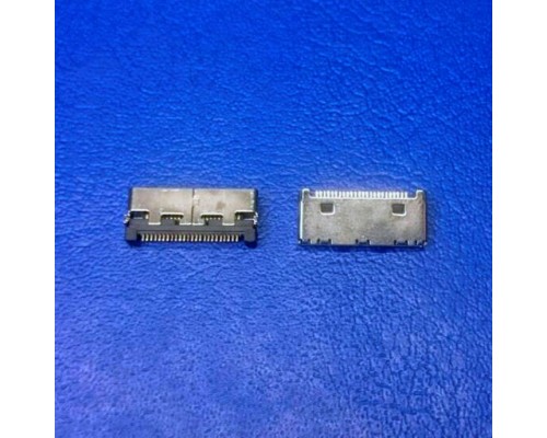 Разъем mini USB PUJ03 на плату