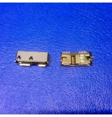 Разъем mini USB PUJ04 на плату