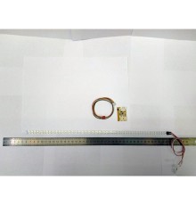 Комплект подсветки LED для LCD 17" (2 линейки (385x4) мм, ((3528 х 57шт) + инвертор)