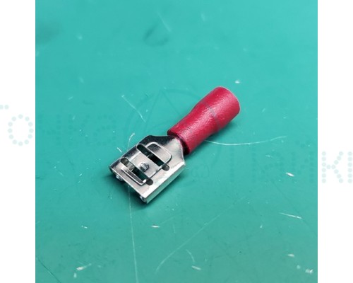 Клемма FDD1.25-250, наконечник кабельный, ножевой с изоляцией