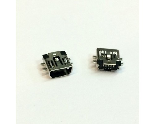 Разъем mini USB MU-005-06 5pin на плату