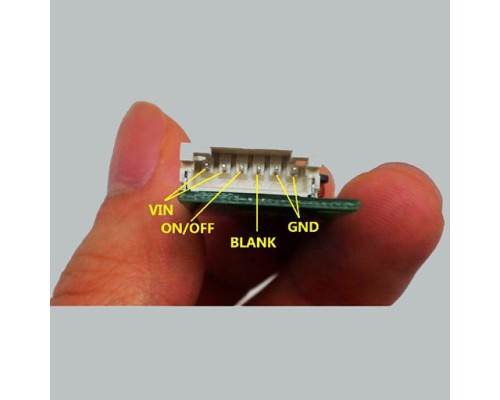 Инвертор для LCD на  4 лампы  AVT4028, (15"-22"), (10-30)V, (135x35) мм, 6pin