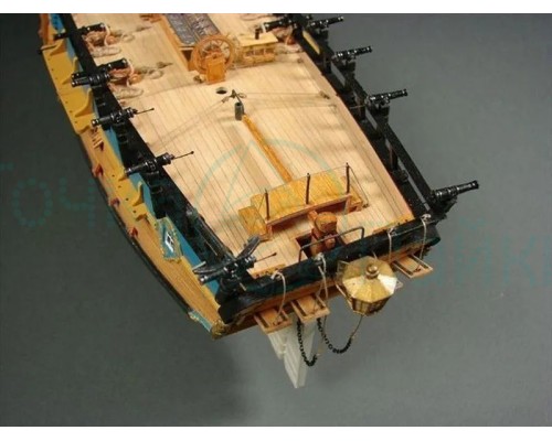 Сборная картонная модель Shipyard барк HMB Endeavour (№33), 1/96