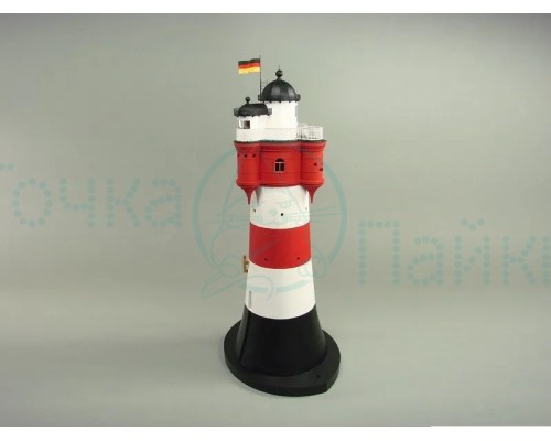 Сборная картонная модель Shipyard маяк Roter Sand Lighthouse (№46), 1/87