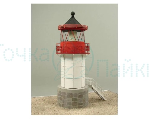 Сборная картонная модель Shipyard маяк Gellen Lighthouse (№48), 1/87