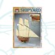 Сборная картонная модель Shipyard люгер Le Coureur (№51), 1/96