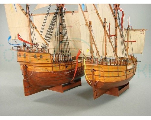 Набор сборных картонных моделей Shipyard Великие открытия колумба (№64,№65), 1/96