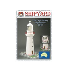 Сборная картонная модель Shipyard маяк Lighthouse Cape Otway (№3), 1/72