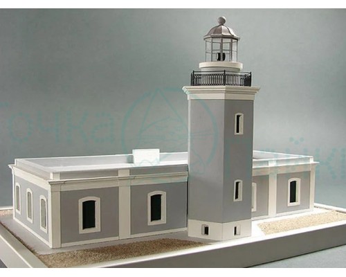 Сборная картонная модель Shipyard маяк Lighthouse Los Morrillos (№30), 1/72