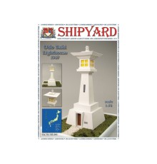 Сборная картонная модель Shipyard маяк Udo Saki Lighthouse (№95), 1/72