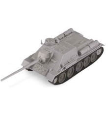 Сборная модель ZVEZDA Советская САУ "СУ-100" (сборка без клея), 1/72