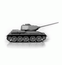 Сборная модель ZVEZDA Советский средний танк Т-34/85 (сборка без клея), 1/72