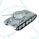 Сборная модель ZVEZDA Советский танк Т-34/76 (сборка без клея), 1/72