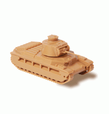 Сборная модель ZVEZDA Британский средний танк "Матильда II", 1/100