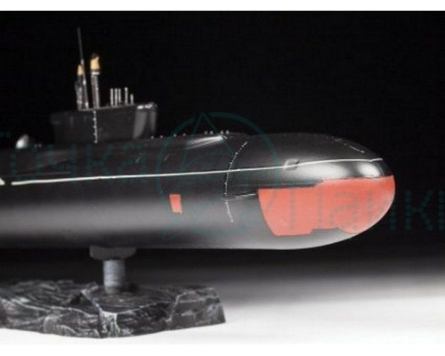Сборная модель ZVEZDA АПЛ "Юрий Долгорукий" проект "Борей", 1/350 Сборная модель ZVEZDA АПЛ "Юрий Долгорукий" проект "Борей", 1/350
