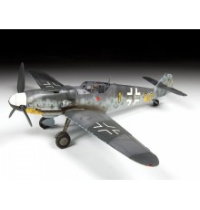 Сборная модель ZVEZDA Немецкий истребитель Мессершмитт BF-109G6, 1/48