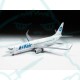 Сборная модель ZVEZDA Пассажирский авиалайнер Боинг 737-800, подарочный набор, 1/144