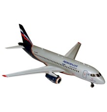 Сборная модель ZVEZDA Региональный пассажирский авиалайнер Superjet 100, 1/144