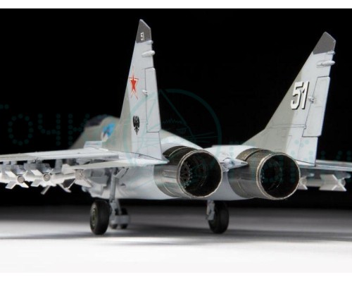 Сборная модель ZVEZDA Российский истребитель МиГ-29 (9-13), 1/72 Сборная модель ZVEZDA Российский истребитель МиГ-29 (9-13), 1/72