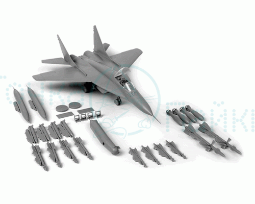 Сборная модель ZVEZDA Российский истребитель МиГ-29 (9-13), 1/72 Сборная модель ZVEZDA Российский истребитель МиГ-29 (9-13), 1/72