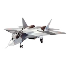 Сборная модель ZVEZDA СУ-57 опытный образец самолета, подарочный набор, 1/72