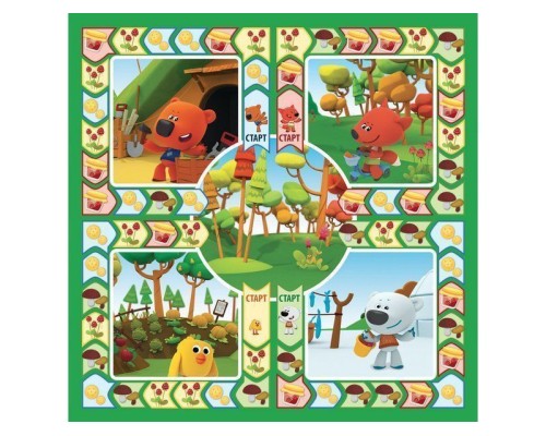 Настольная игра ZVEZDA "Ми-ми-мишки Пикник в лесу", детская