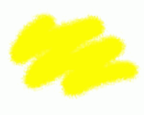 Краска ZVEZDA акриловая, желтая, 12 мл