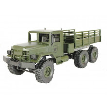 Радиоуправляемая машина MN MODEL военный грузовик (зеленый) 6WD 2.4G 1/16 RTR