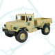 Радиоуправляемая машина MN MODEL военный грузовик (песочный) 4WD 2.4G 1/16 RTR