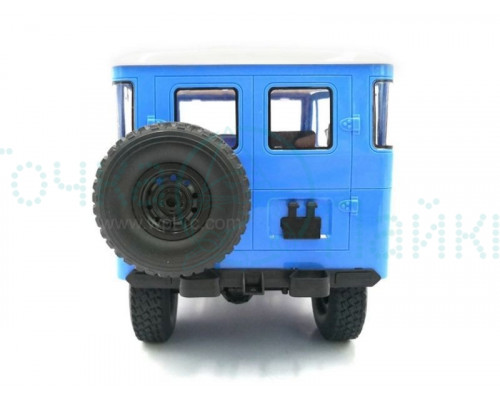 Радиоуправляемая машина WPL японский внедорожник FJ40 (голубая) 4WD 2.4G 1/16 RTR Радиоуправляемая машина WPL японский внедорожник FJ40 (голубая) 4WD 2.4G 1/16 RTR