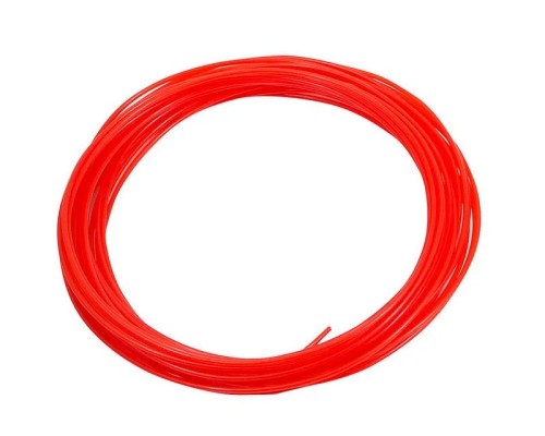 ABS пластик для 3D ручек (красный цвет, 200 метров, d=1.75 мм)