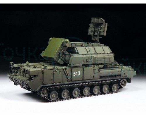 Сборная модель ZVEZDA Российский зенитно-ракетный комплекс ТОР M2, 1/35 Сборная модель ZVEZDA Российский зенитно-ракетный комплекс ТОР M2, 1/35