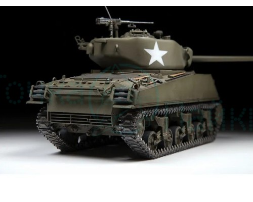 Сборная модель ZVEZDA Американский средний танк М4А3W "Шерман", 1/35 Сборная модель ZVEZDA Американский средний танк М4А3W "Шерман", 1/35