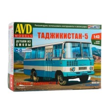 Сборная модель AVD Автобус Таджикистан-5, 1/43