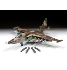 Сборная модель ZVEZDA Советский штурмовик Су-25 1/48, 1/48