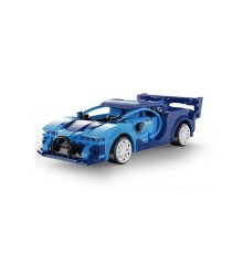Радиоуправляемый конструктор CADA спортивный автомобиль Blue Race Car (325 деталей)