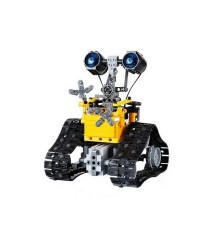 Радиоуправляемый конструктор RCM умный робот, желтыый (395 деталей)