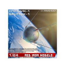 Сборная модель Red Iron Models Советский ИСЗ Спутник-1, 1/24