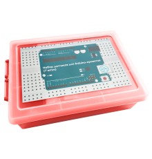 Набор датчиков для Arduino-проектов (7 штук) красный кейс