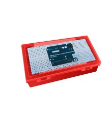 Набор датчиков для Arduino-проектов (12 штук) красный кейс
