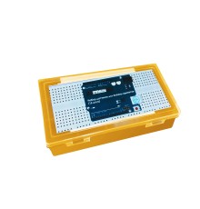 Набор датчиков для Arduino-проектов (15 штук) жёлтый кейс