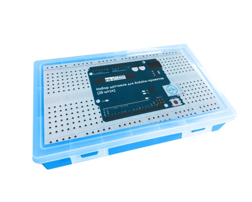Набор датчиков для Arduino-проектов (20 штук) синий кейс
