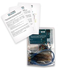 Набор с платой Arduino-совместимой Mega 2560 R3 CH340G, макетной платой и проводами