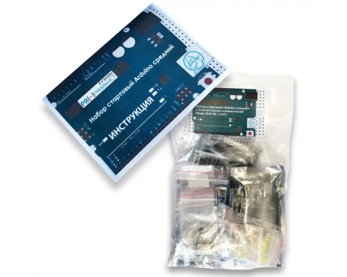 Набор стартовый средний с платой Arduino-совместимой Mega 2560 R3 CH340G